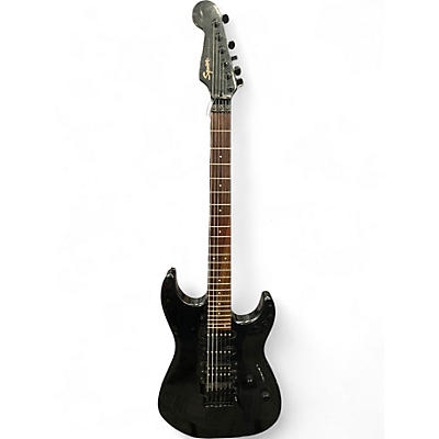 Used Squier STAGEMASTER Black Solid Body Electric Guitar