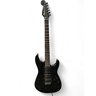 Used Squier STAGEMASTER DELUXE V4 Black Solid Body Electric Guitar