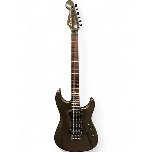 Used Squier STAGEMASTER HSH Black Solid Body Electric Guitar Black