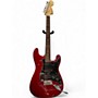 Used Squier STANDARD HSS Candy Apple Red Solid Body Electric Guitar Candy Apple Red