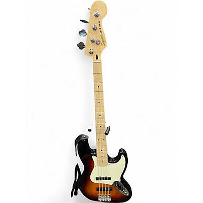 Used Squier STANDARD JAZZ BASS Tobacco Burst Electric Bass Guitar