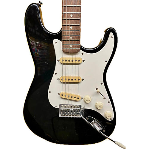 Squier Used Squier STANDARD STRATOCASTER 50TH ANNIVERSARY Black Solid Body Electric Guitar Black