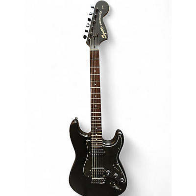 Used Squier =STANDARD STRATOCASTER HH Black Solid Body Electric Guitar