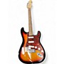 Used Squier STRAT Sunburst Solid Body Electric Guitar Sunburst