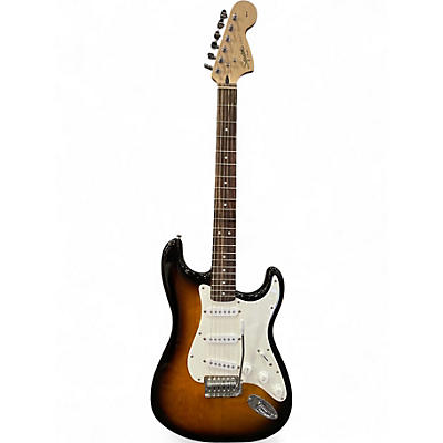 Used Squier STRATOCASTER 2 Color Sunburst Solid Body Electric Guitar