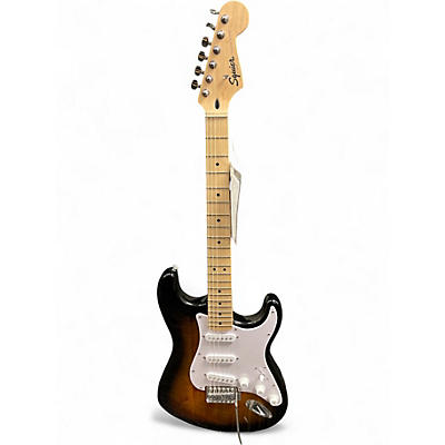 Used Squier STRATOCASTER 2 Color Sunburst Solid Body Electric Guitar