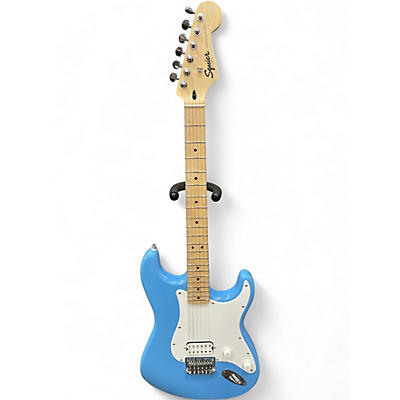 Used Squier STRATOCASTER BABY BLUE Solid Body Electric Guitar