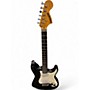 Used Squier STRATOCASTER Black Solid Body Electric Guitar Black