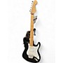 Used Squier STRATOCASTER E SERIES Made in Japan Black Solid Body Electric Guitar Black