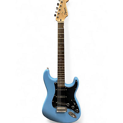 Used Squier STRATOCASTER SONIC BLUE Solid Body Electric Guitar