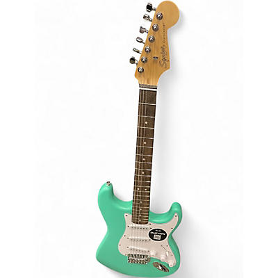 Used Squier STRATOCASTER SONIC Seafoam Green Solid Body Electric Guitar