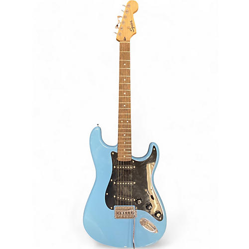 Squier Used Squier STRATOCASTER Sonic Blue Solid Body Electric Guitar Sonic Blue