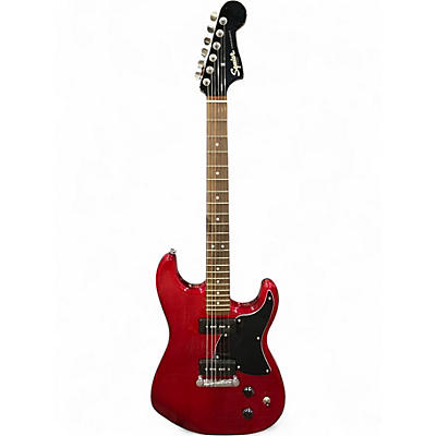 Used Squier STRATOSONIC Black Cherry Solid Body Electric Guitar