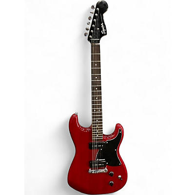 Used Squier STRATOSONIC RED Solid Body Electric Guitar