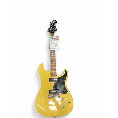 Used Squier STRATOSONIC TV Yellow Solid Body Electric Guitar