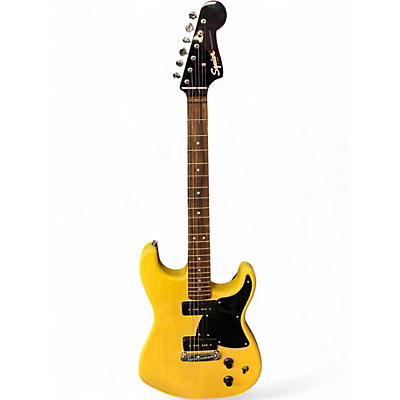 Used Squier STRATOSONIC Vintage Blonde Solid Body Electric Guitar