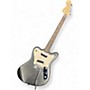 Used Squier SUPER SONIC Metallic Silver Solid Body Electric Guitar Metallic Silver