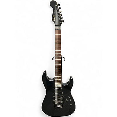 Used Squier Showmaster 6 HSS Black Solid Body Electric Guitar