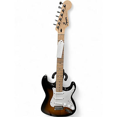 Used Squier Sonic 2 Color Sunburst Solid Body Electric Guitar