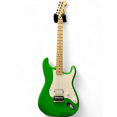 Used Squier Sonic HT H Stratocaster Lime Green Solid Body Electric Guitar
