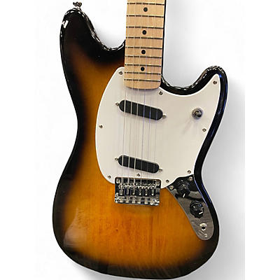 Used Squier Sonic Mustang 2 Color Sunburst Solid Body Electric Guitar