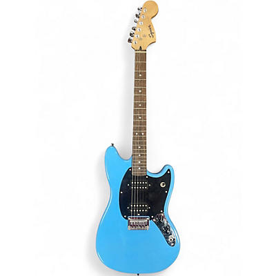 Used Squier Sonic Mustang California Blue Solid Body Electric Guitar