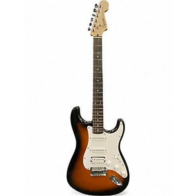 Used Squier Sonic Stratocaster 2 Tone Sunburst Solid Body Electric Guitar