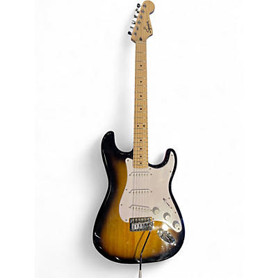 Used Squier Sonic Stratocaster 3 Tone Sunburst Solid Body Electric Guitar