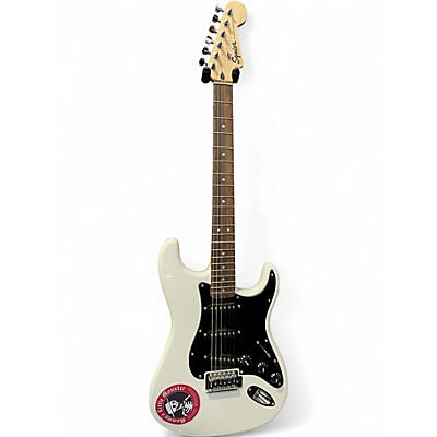 Used Squier Sonic Stratocaster Arctic White Solid Body Electric Guitar