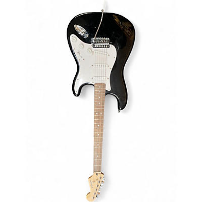 Used Squier Sonic Stratocaster Black Solid Body Electric Guitar