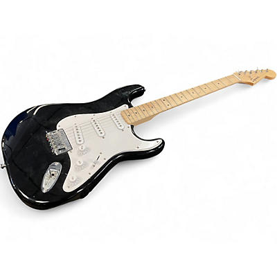 Used Squier Sonic Stratocaster Black Solid Body Electric Guitar