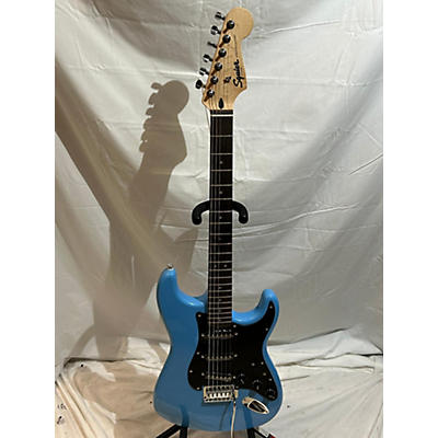 Squier Used Squier Sonic Stratocaster Blue Solid Body Electric Guitar