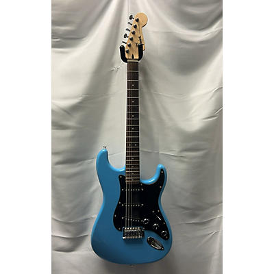 Squier Used Squier Sonic Stratocaster Blue Solid Body Electric Guitar