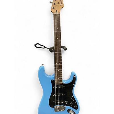 Used Squier Sonic Stratocaster California Blue Solid Body Electric Guitar