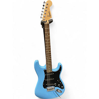 Used Squier Sonic Stratocaster California Blue Solid Body Electric Guitar