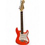 Used Squier Sonic Stratocaster Coral Red Solid Body Electric Guitar Coral Red