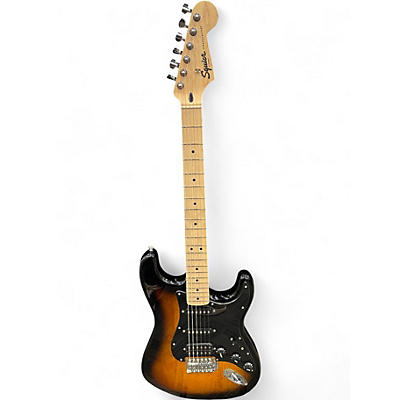 Used Squier Sonic Stratocaster HSS 2 Color Sunburst Solid Body Electric Guitar