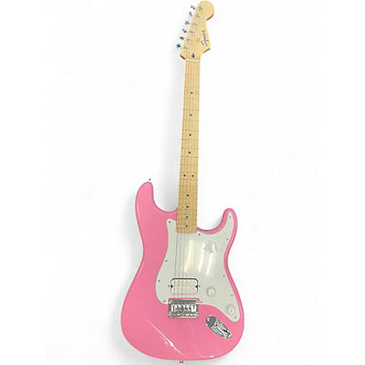 Used Squier Sonic Stratocaster HT Flash Pink Solid Body Electric Guitar