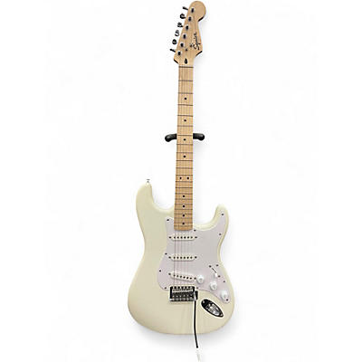 Used Squier Sonic Stratocaster Olympic White Solid Body Electric Guitar