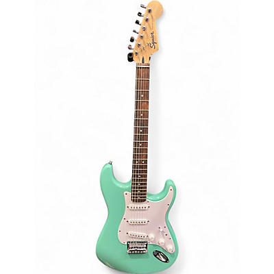 Used Squier Sonic Stratocaster Seafoam Green Solid Body Electric Guitar
