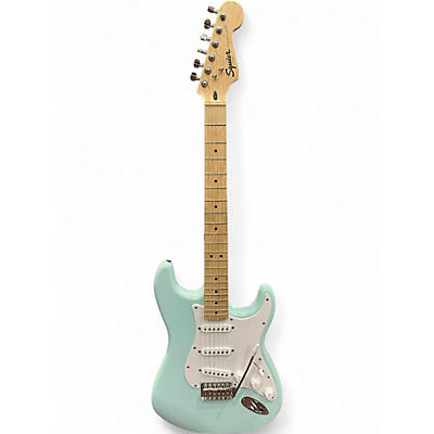 Used Squier Sonic Stratocaster Sonic Blue Solid Body Electric Guitar