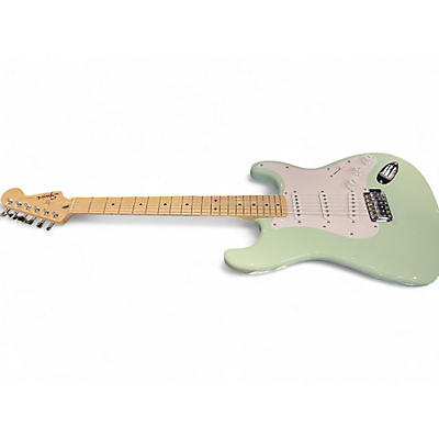 Used Squier Sonic Stratocaster Surf Green Solid Body Electric Guitar