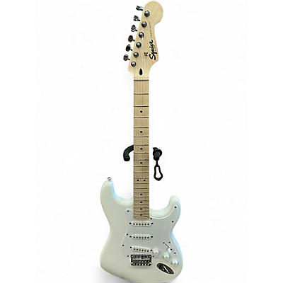 Used Squier Sonic Stratocaster White Solid Body Electric Guitar