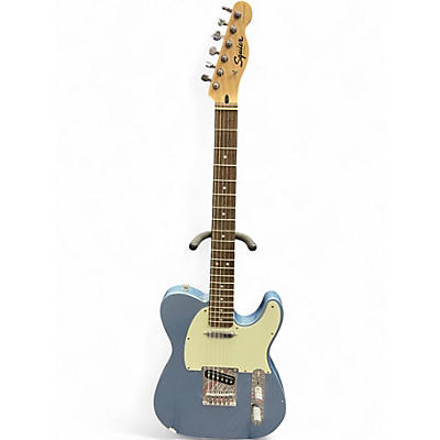 Used Squier Sonic Telecaster Blue Solid Body Electric Guitar
