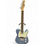 Used Squier Sonic Telecaster Blue Solid Body Electric Guitar Blue