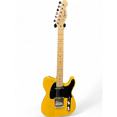 Squier Used Squier Sonic Telecaster Butterscotch Blonde Solid Body Electric Guitar