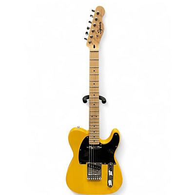 Used Squier Sonic Telecaster Butterscotch Blonde Solid Body Electric Guitar