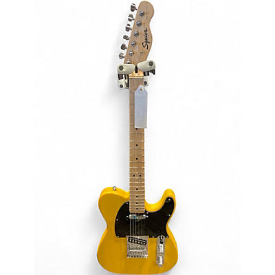 Used Squier Sonic Telecaster Butterscotch Blonde Solid Body Electric Guitar