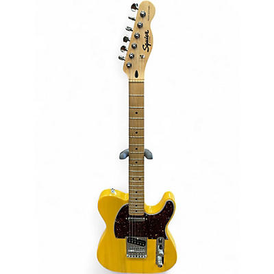 Used Squier Sonic Telecaster Butterscotch Blonde Solid Body Electric Guitar