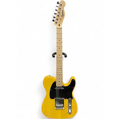 Used Squier Sonic Telecaster Butterscotch Solid Body Electric Guitar